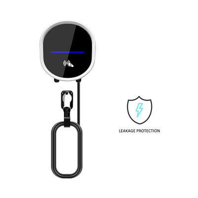 محطات الشحن السريع للسيارات الكهربائية 50Hz 7KW Wifi EV EVSE مستوى 2 شاحن