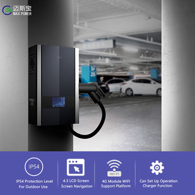 7kw 15kw 20kw Ocpp محطة شحن للسيارات الكهربائية من النوع 2