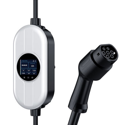 محطة شحن 16A 40 Amp EVSE للسيارات الكهربائية من النوع 1 كابل 5M