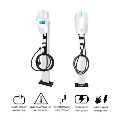 نوع2 7KW 22kw CCS EVSE EV شاحن DC AC OCPP IP55 للمنزل